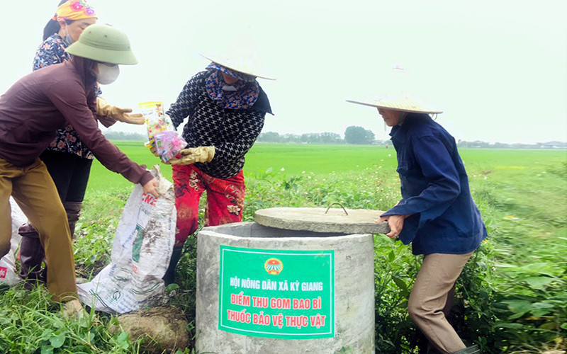 Sơn La: Thúc đẩy hoạt động thu gom, xử lý vỏ, bao thuốc bảo vệ thực vật