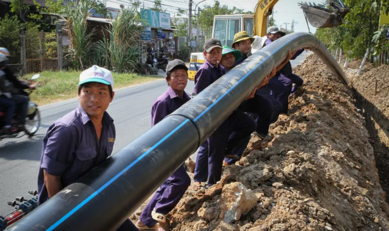 Tây Ninh: Khởi công xây dựng tuyến ống cấp nước ngọt hơn 790 tỷ đồng