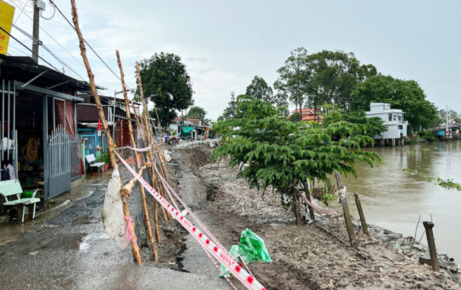 An Giang: Đề xuất đầu tư xây dựng các bờ kè chống sạt lở