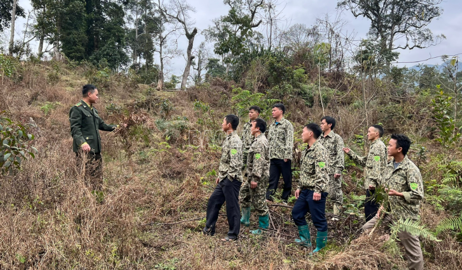 Chủ động phòng cháy rừng khi thời tiết khô hạn