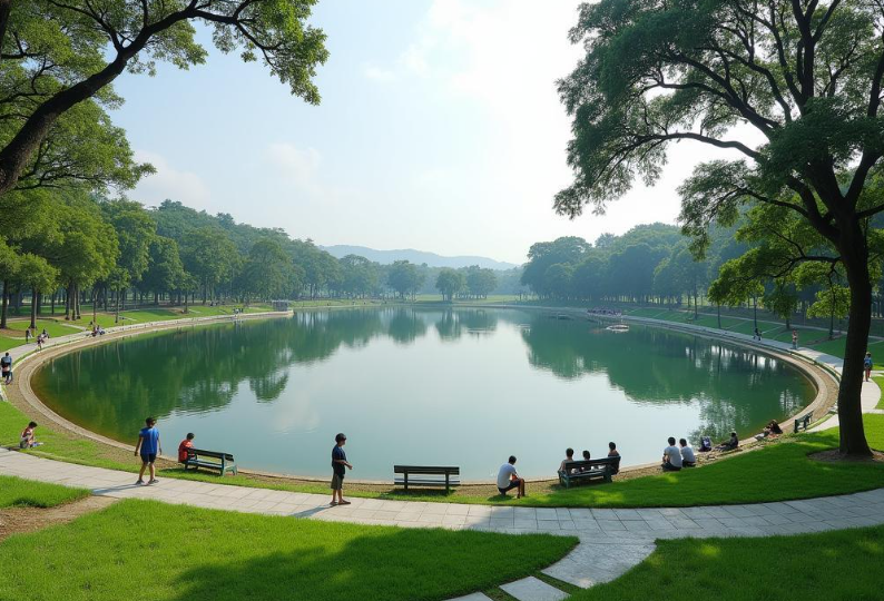 Bắc Ninh: Chấp thuận lắp đặt hệ thống xử lý nước hồ Cung Nhượng 2