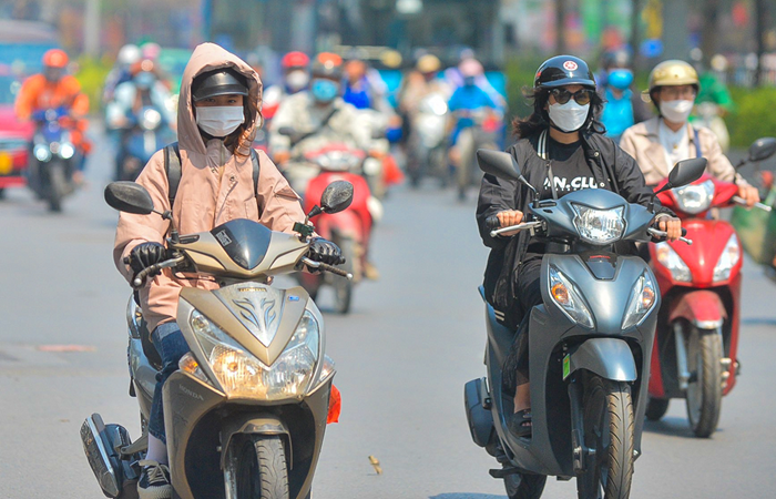 Thời tiết ngày 8/5: Nắng nóng gay gắt diện rộng, Bắc Bộ có nơi trên 39 độ