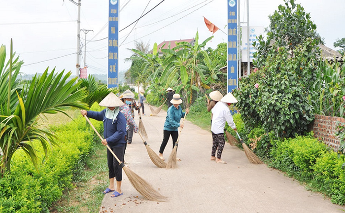 Huyện Phú Bình đạt chuẩn nông thôn mới nâng cao