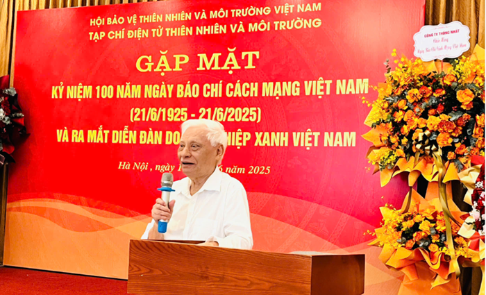 Tạp chí điện tử Thiên nhiên và Môi trường tổ chức gặp mặt nhân kỷ niệm 100 năm Ngày Báo chí Cách mạng Việt Nam