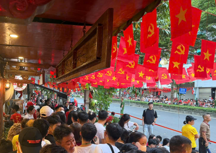 A80: Không khí rộn ràng trước buổi tổng hợp luyện diễu binh, diễu hành lần 2