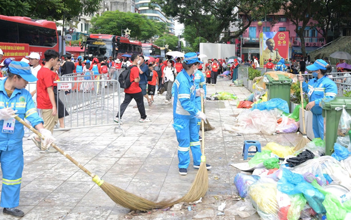 80 năm Quốc khánh: Khuyến khích toàn dân chung tay bảo vệ môi trường, bảo đảm trật tự đô thị