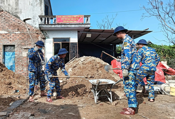 Trên 970 căn nhà bị hư hỏng do mưa lũ đã được khởi công xây dựng lại