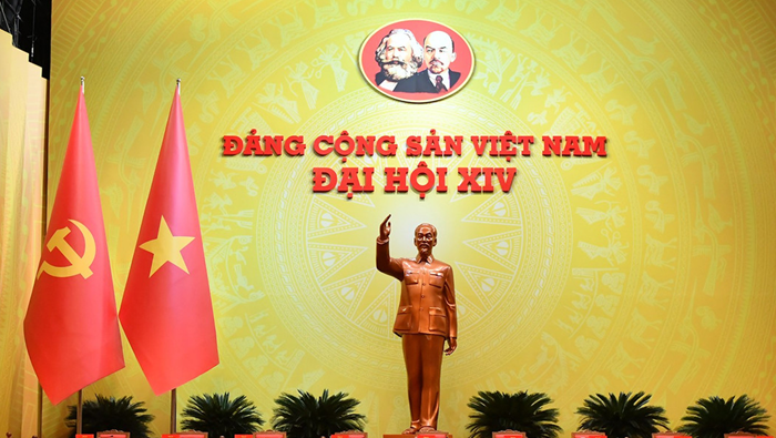 [Đại hội XIV] Phiên trù bị Đại hội bầu Đoàn Chủ tịch gồm 16 Ủy viên Bộ Chính trị