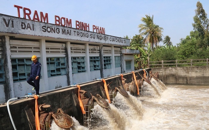 Các địa phương cần tích trữ nước ngọt ứng phó xâm nhập mặn