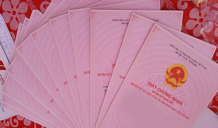 Thông báo về việc cấp Giấy chứng nhận quyền sử dụng đất, quyền sở hữu tài sản gắn liền với đất (PV)