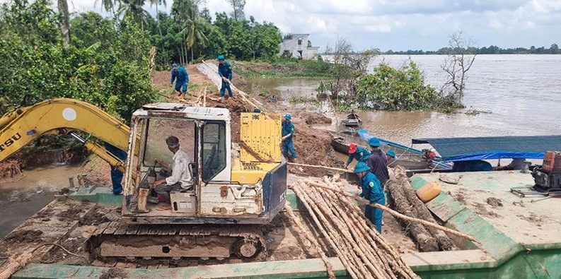 Vĩnh Long chủ động ứng phó thiên tai, đảm bảo an toàn cho người dân