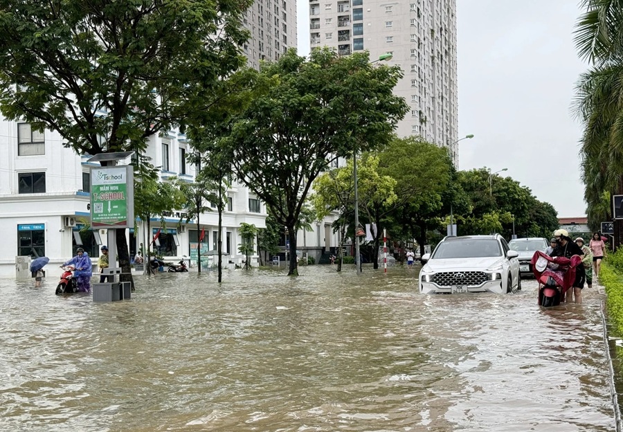 Hà Nội tăng cường quản lý hệ thống thoát nước tại các khu đô thị