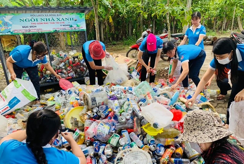 Nâng cao hiệu quả triển khai mô hình Dân vận khéo trong phân loại rác thải
