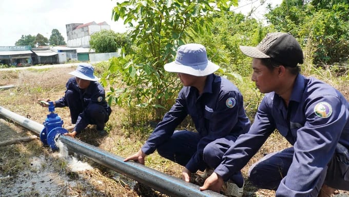Cà Mau mở rộng mạng lưới cấp nước sạch nông thôn