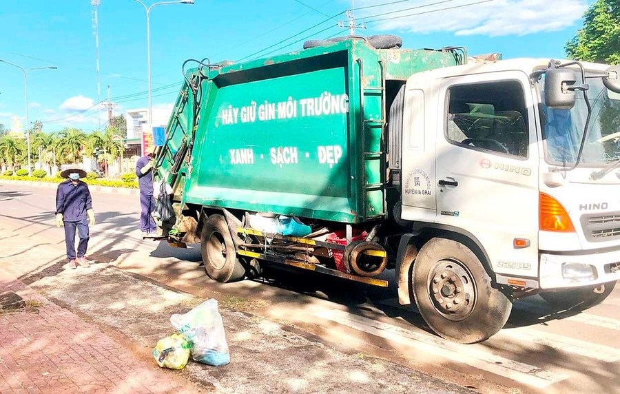 Gia Lai đẩy mạnh phân vùng trong thu gom, xử lý rác thải 