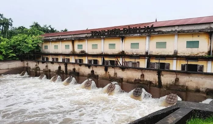Hưng Yên sẵn sàng phương án tiêu úng, chống ngập do mưa bão