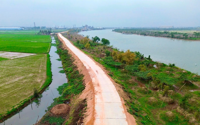Hưng Yên đảm bảo an toàn hệ thống đê điều, công trình thủy lợi mùa mưa bão