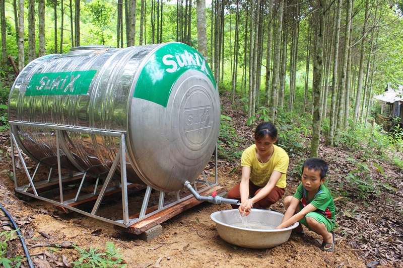 Bắc Kạn đưa nước sạch phục vụ đời sống sinh hoạt, sản xuất cho người dân các xã