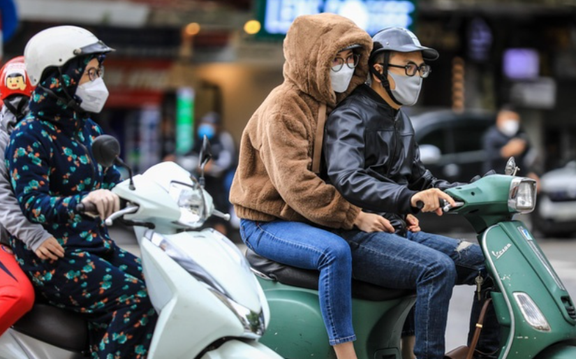 Thời tiết ngày 8/12: Bắc Bộ rét đậm, Nam Bộ mưa rào và dông