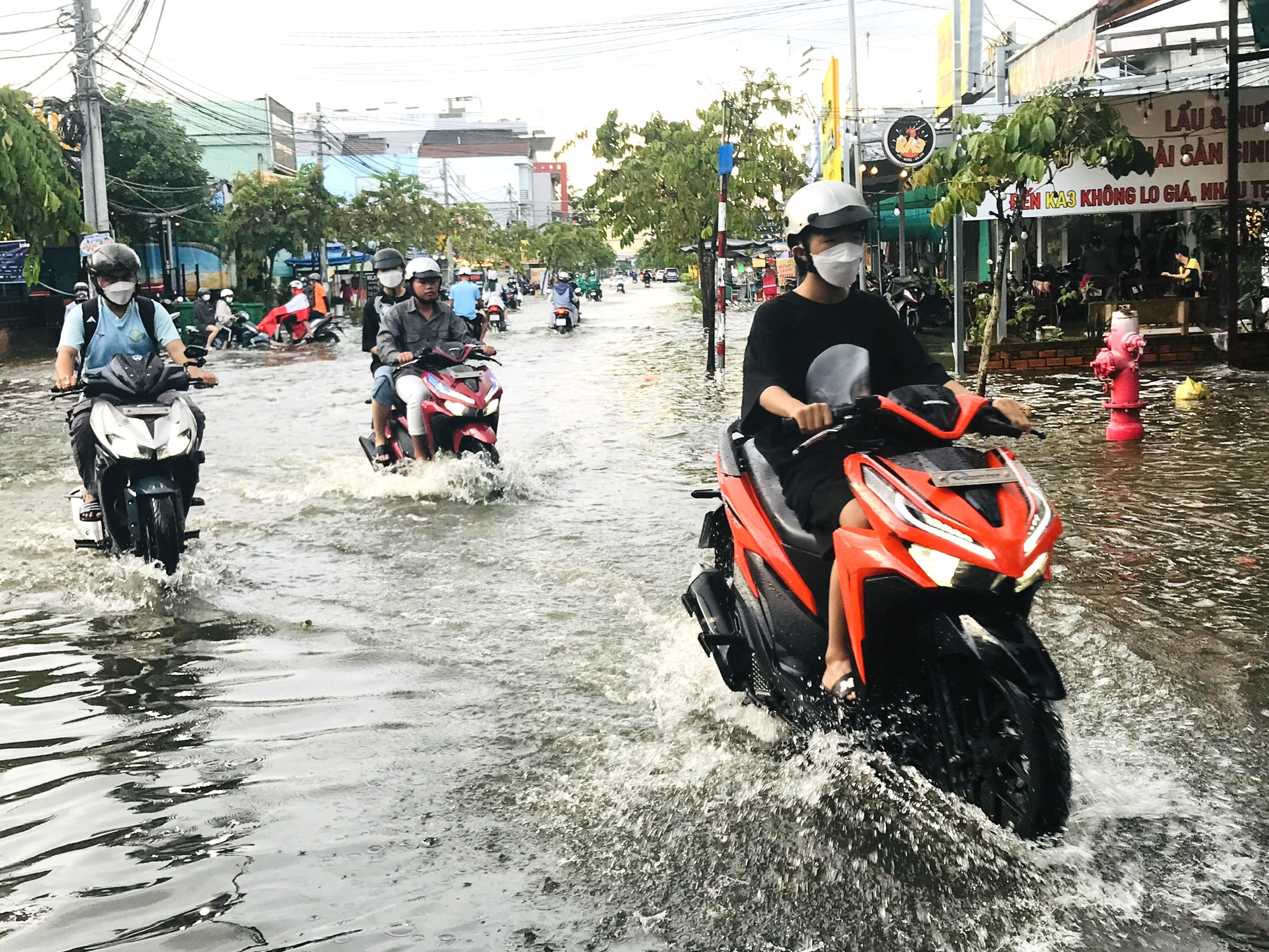 Hậu Giang: Triều cường vượt báo động 3, cảnh báo ngập lụt