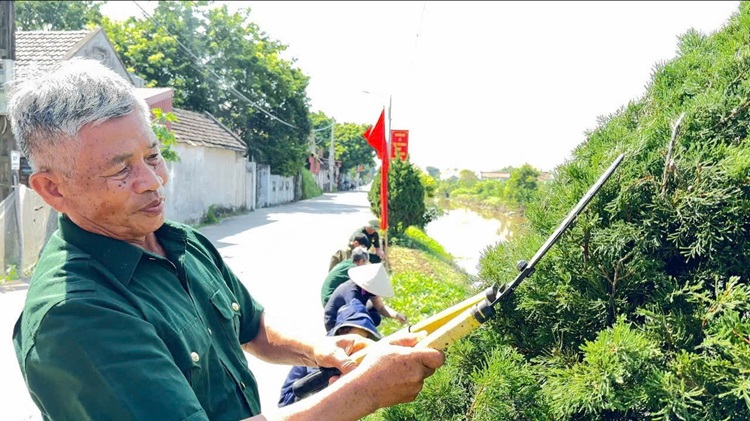 Kim Sơn thực hiện tốt phong trào “Ngày thứ bảy xanh, ngày chủ nhật sạch”