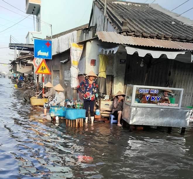 Sóc Trăng chủ động các giải pháp ứng phó triều cường