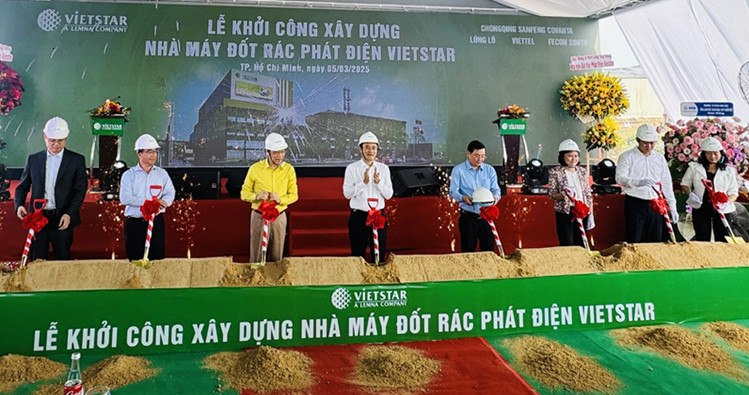 TP. HCM: Khởi công xây dựng nhà máy đốt rác phát điện 3.500 tỷ đồng