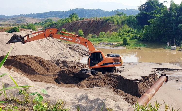 Nâng cao công tác quản lý khai thác cát sỏi lòng sông