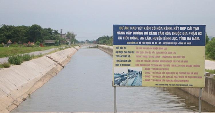 Nâng cao năng lực quản lý, vận hành hệ thống thủy lợi