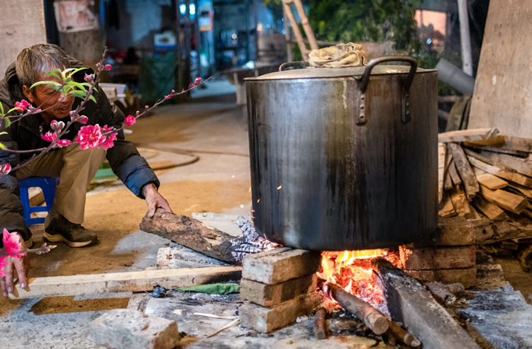 Hương vị bánh chưng ngày Tết