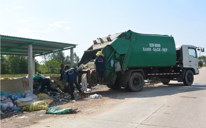 Bình Định nỗ lực nâng cao tỷ lệ thu gom chất thải rắn sinh hoạt